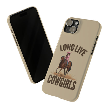 Western Cowgirl - Slim iPhone Case