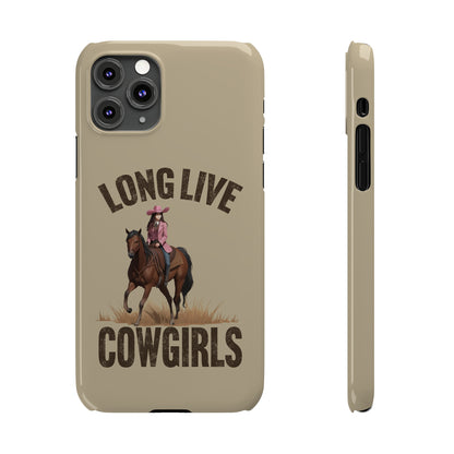 Western Cowgirl - Slim iPhone Case