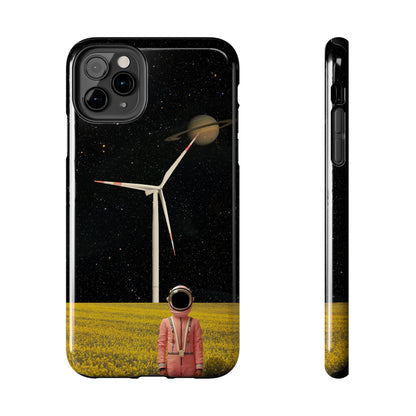 Tough iPhone Cases - Astronaut in Space Farm - By Tegusuk