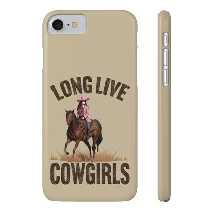 Western Cowgirl - Slim iPhone Case