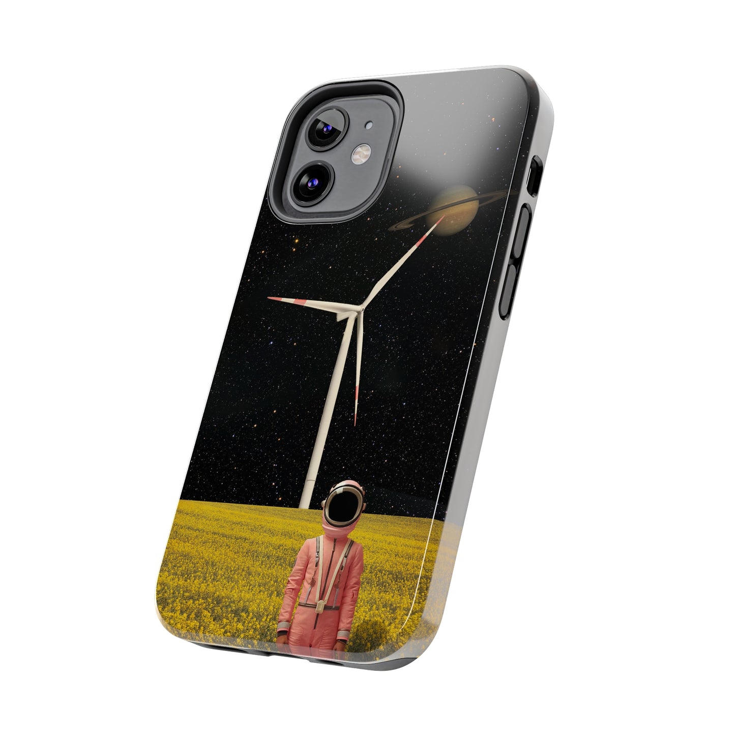 Tough iPhone Cases - Astronaut in Space Farm - By Tegusuk