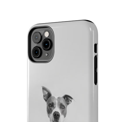 Protective iPhone Cases - Dog Man by Tegusuk