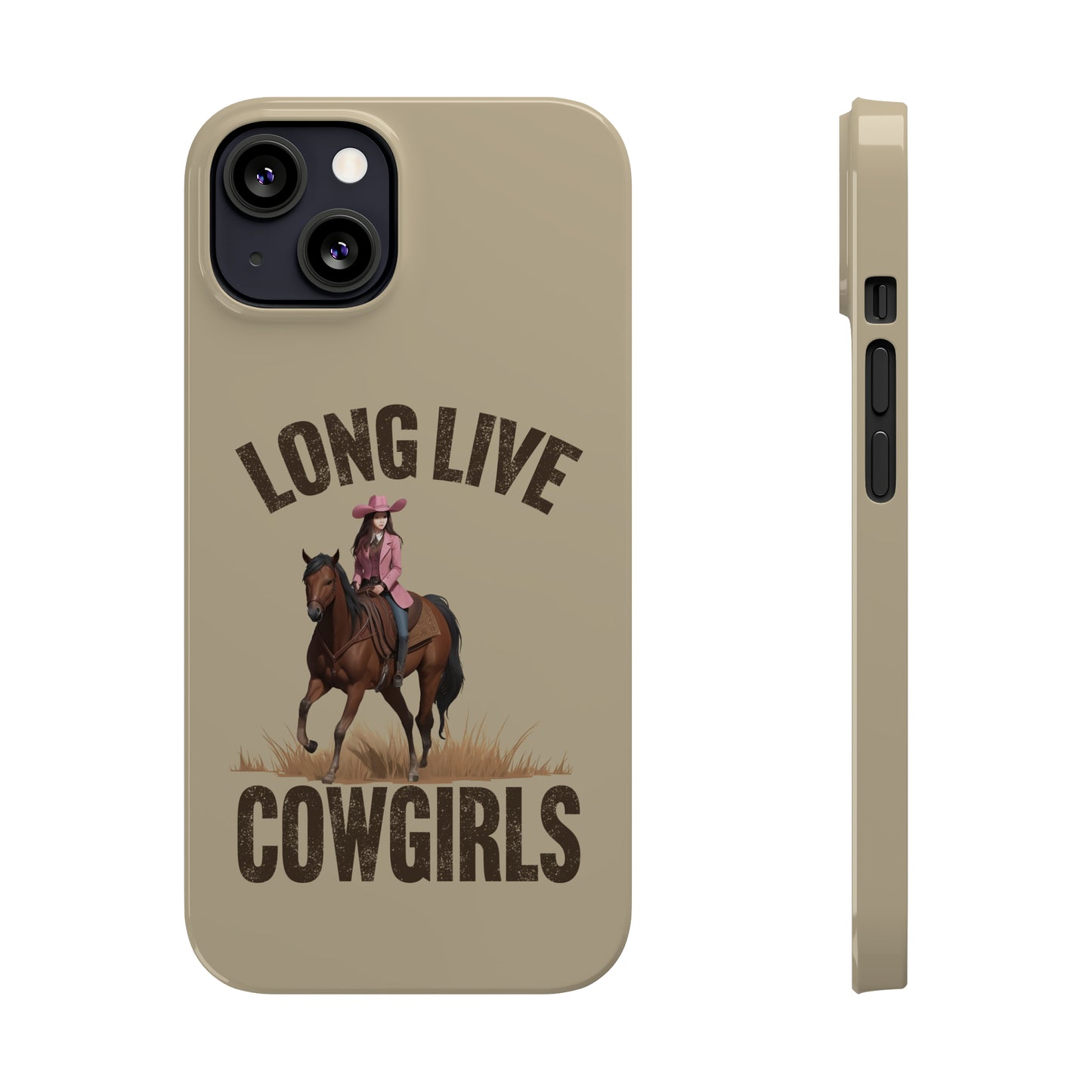 Western Cowgirl - Slim iPhone Case