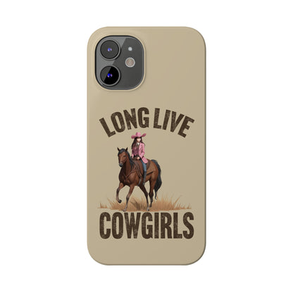 Western Cowgirl - Slim iPhone Case