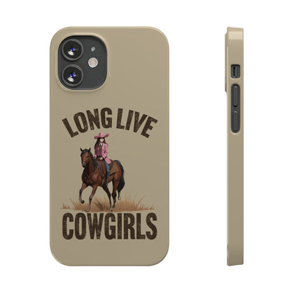 Western Cowgirl - Slim iPhone Case