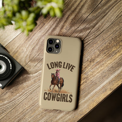 Western Cowgirl - Slim iPhone Case