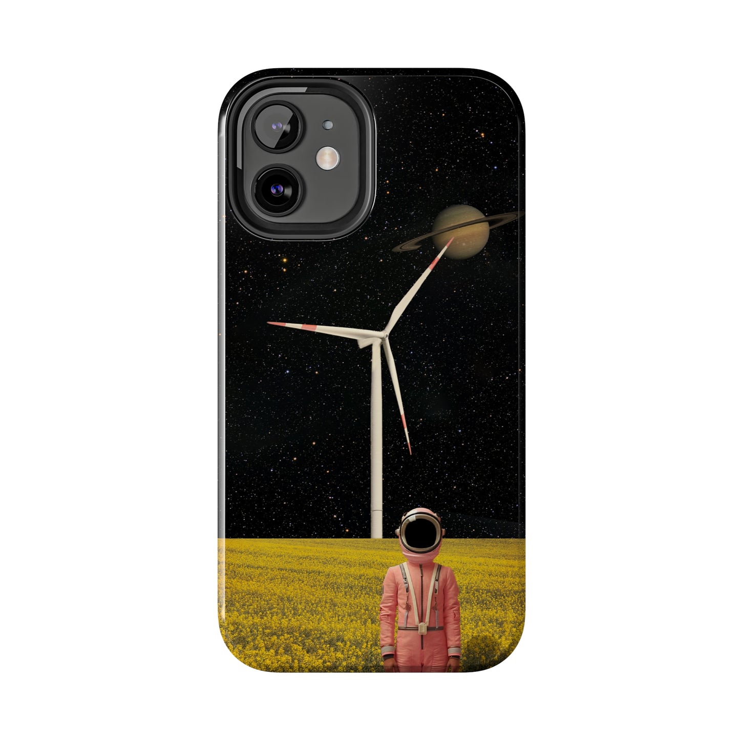 Tough iPhone Cases - Astronaut in Space Farm - By Tegusuk