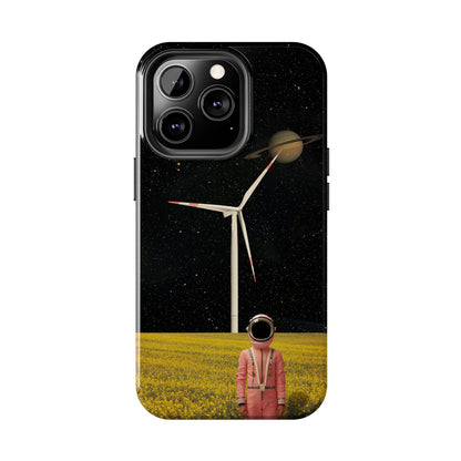 Tough iPhone Cases - Astronaut in Space Farm - By Tegusuk