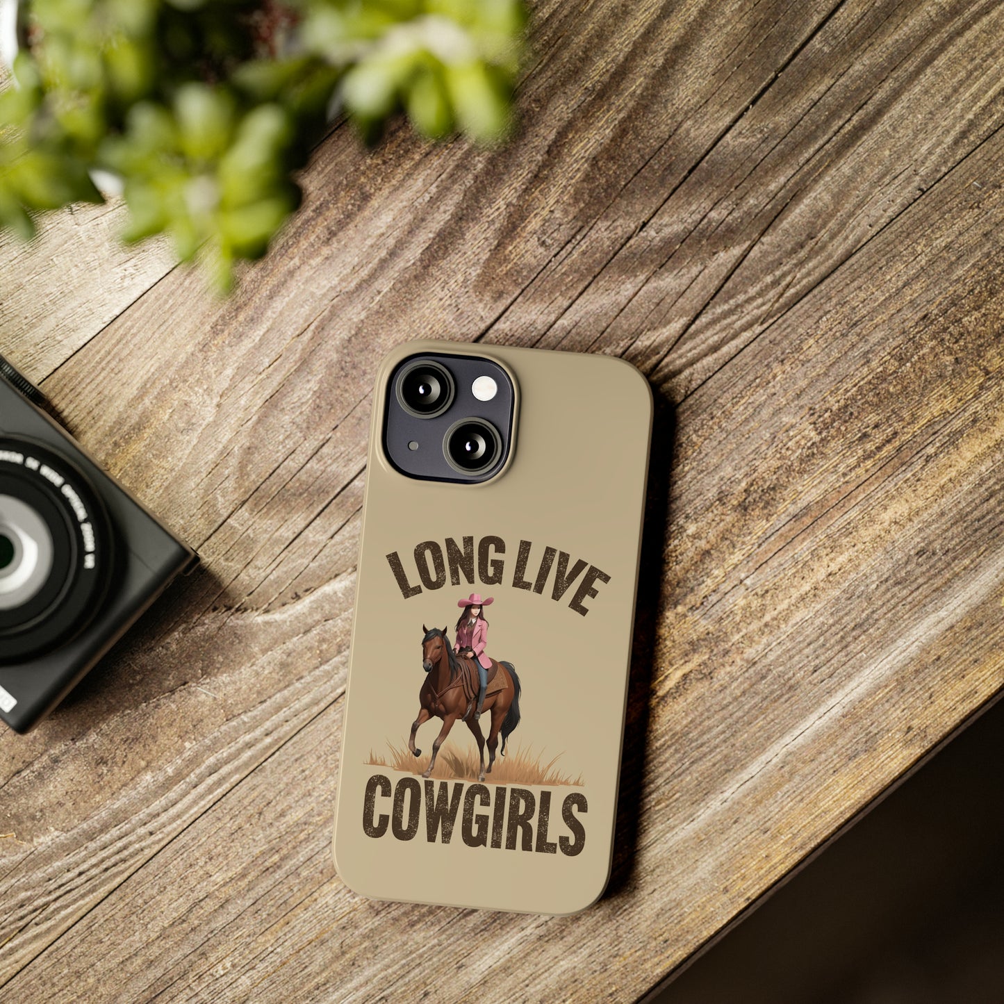 Western Cowgirl - Slim iPhone Case