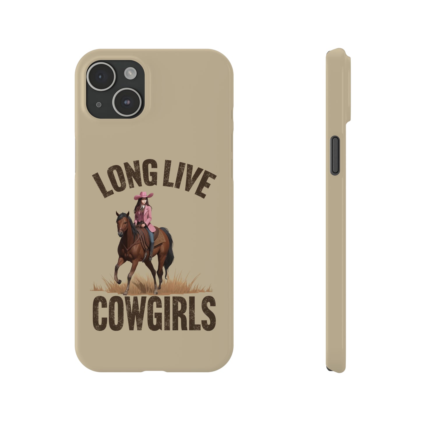 Western Cowgirl - Slim iPhone Case