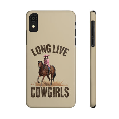 Western Cowgirl - Slim iPhone Case