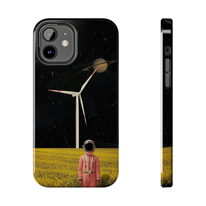 Tough iPhone Cases - Astronaut in Space Farm - By Tegusuk