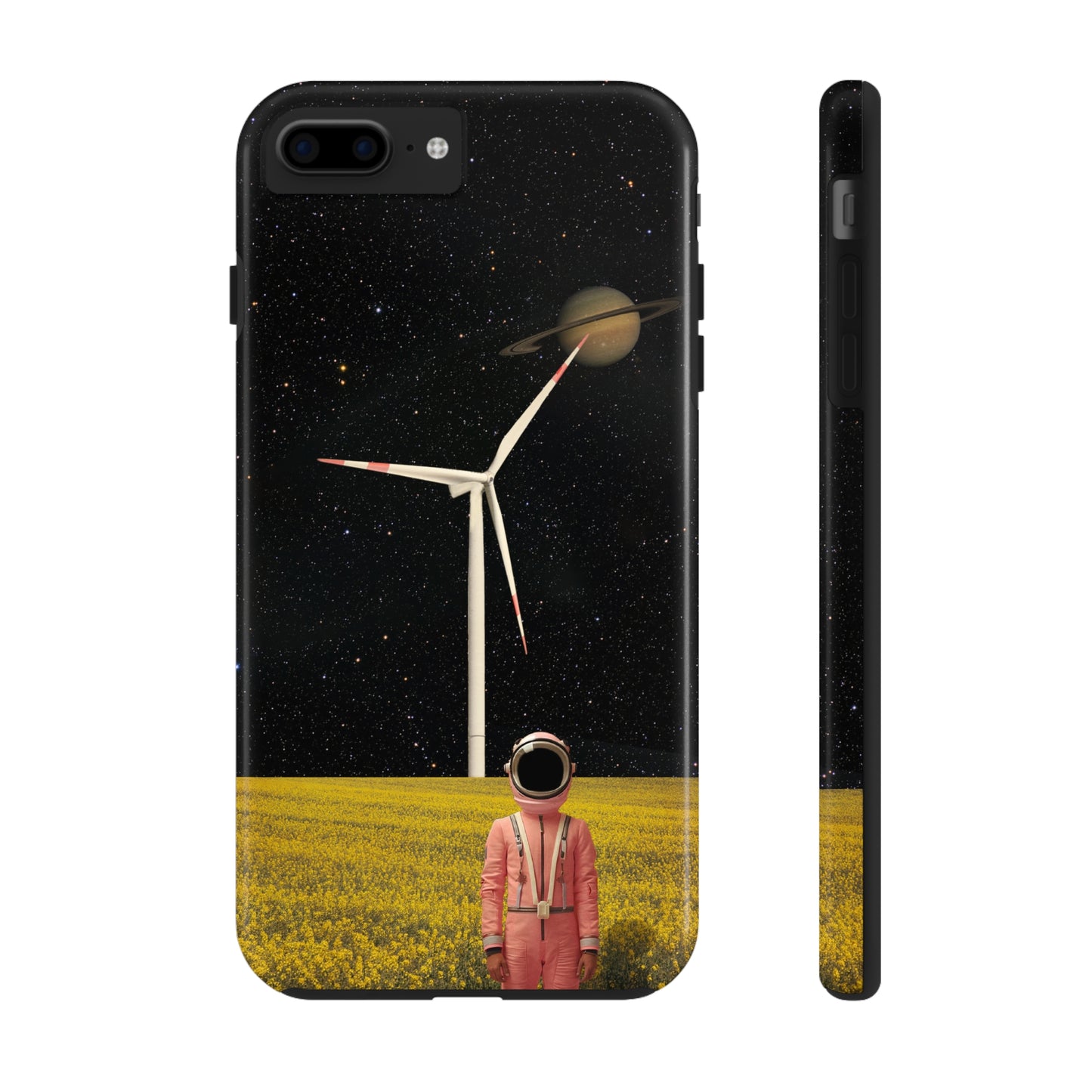 Tough iPhone Cases - Astronaut in Space Farm - By Tegusuk