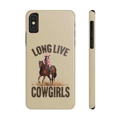 Western Cowgirl - Slim iPhone Case