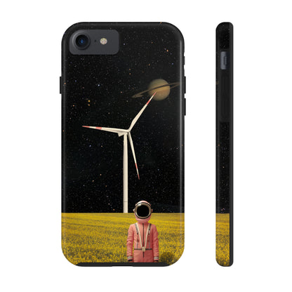 Tough iPhone Cases - Astronaut in Space Farm - By Tegusuk