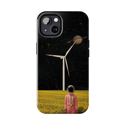 Tough iPhone Cases - Astronaut in Space Farm - By Tegusuk