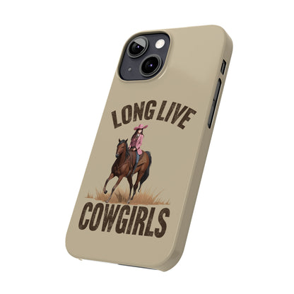 Western Cowgirl - Slim iPhone Case