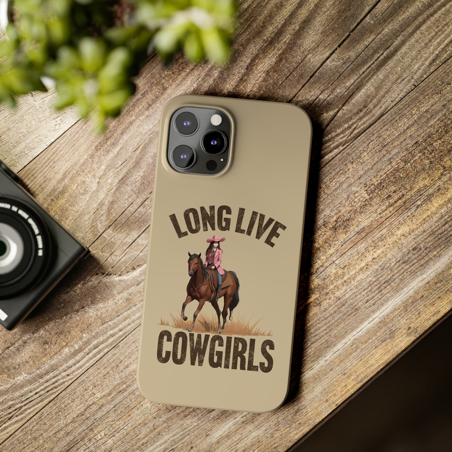 Western Cowgirl - Slim iPhone Case