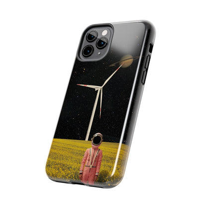 Tough iPhone Cases - Astronaut in Space Farm - By Tegusuk