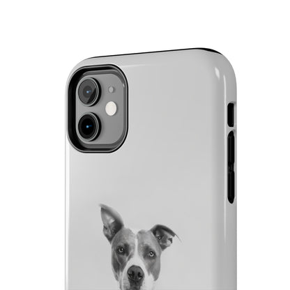 Protective iPhone Cases - Dog Man by Tegusuk