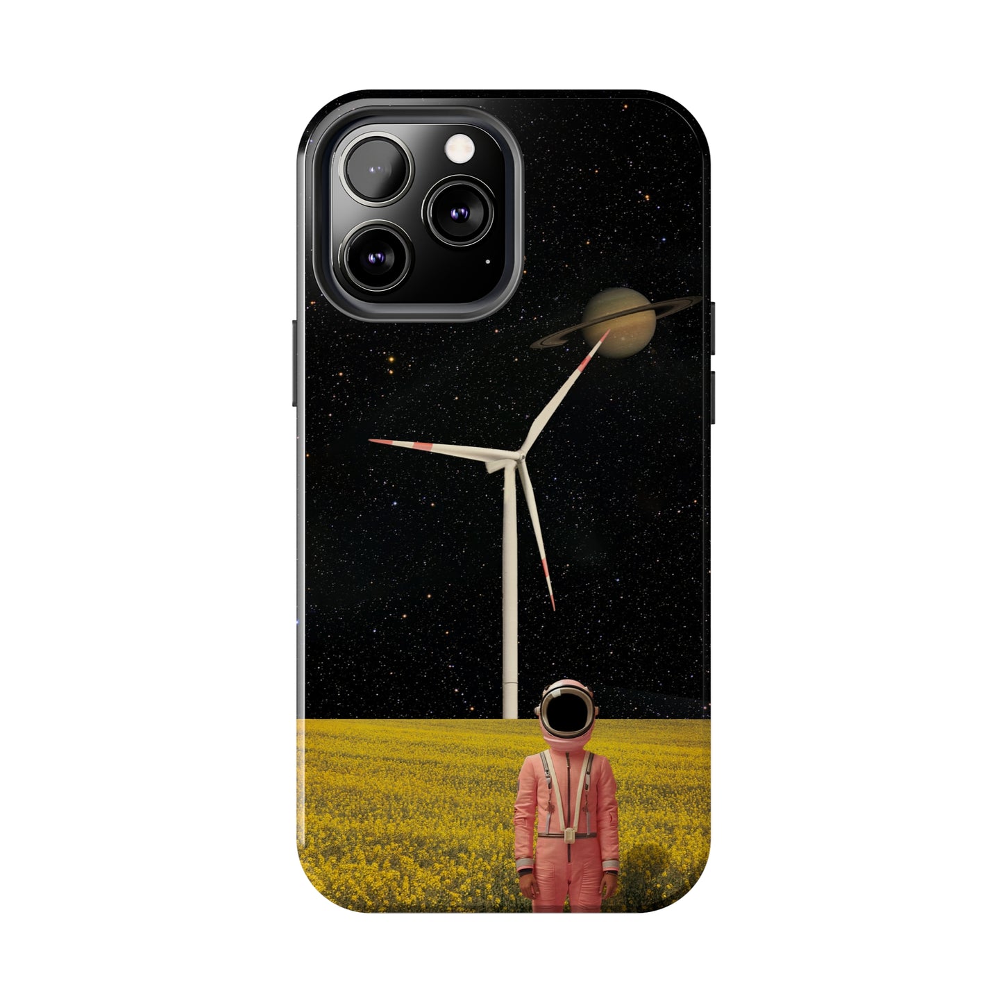 Tough iPhone Cases - Astronaut in Space Farm - By Tegusuk