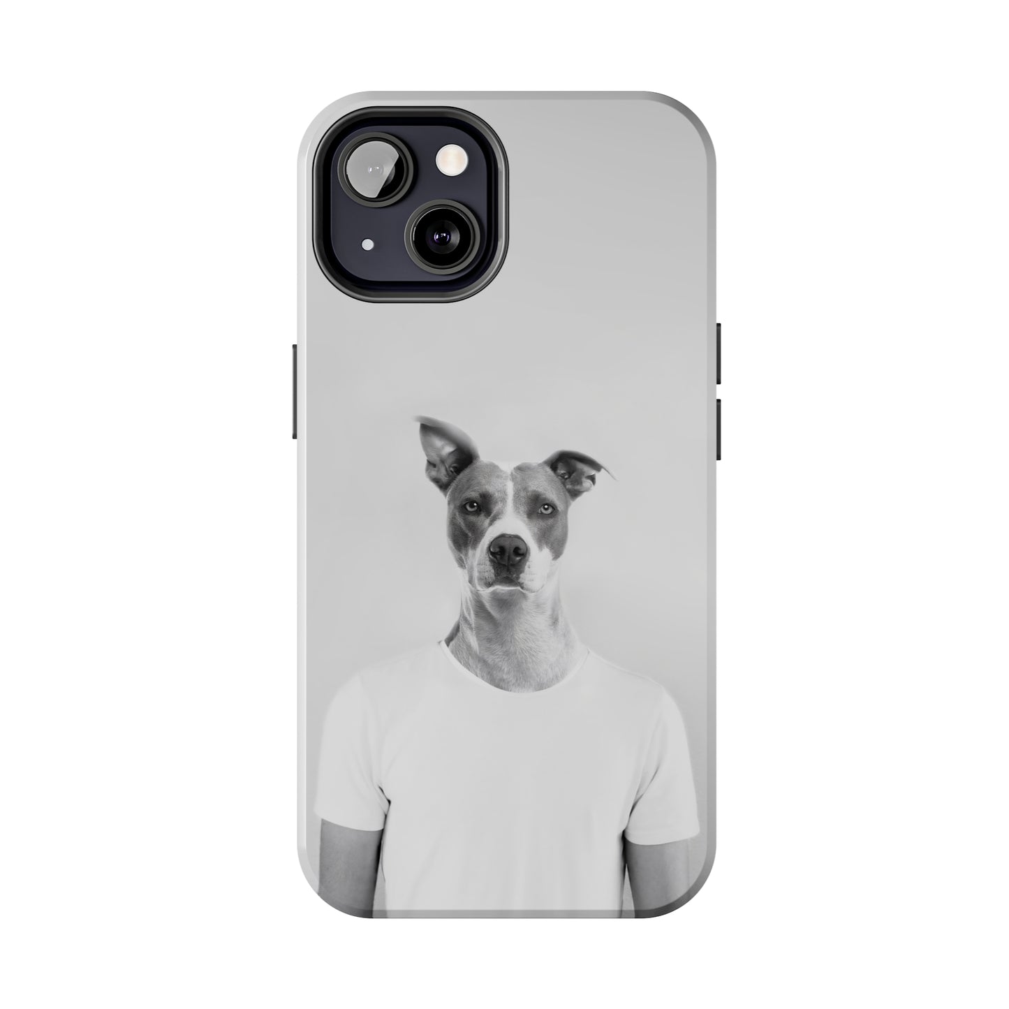 Protective iPhone Cases - Dog Man by Tegusuk