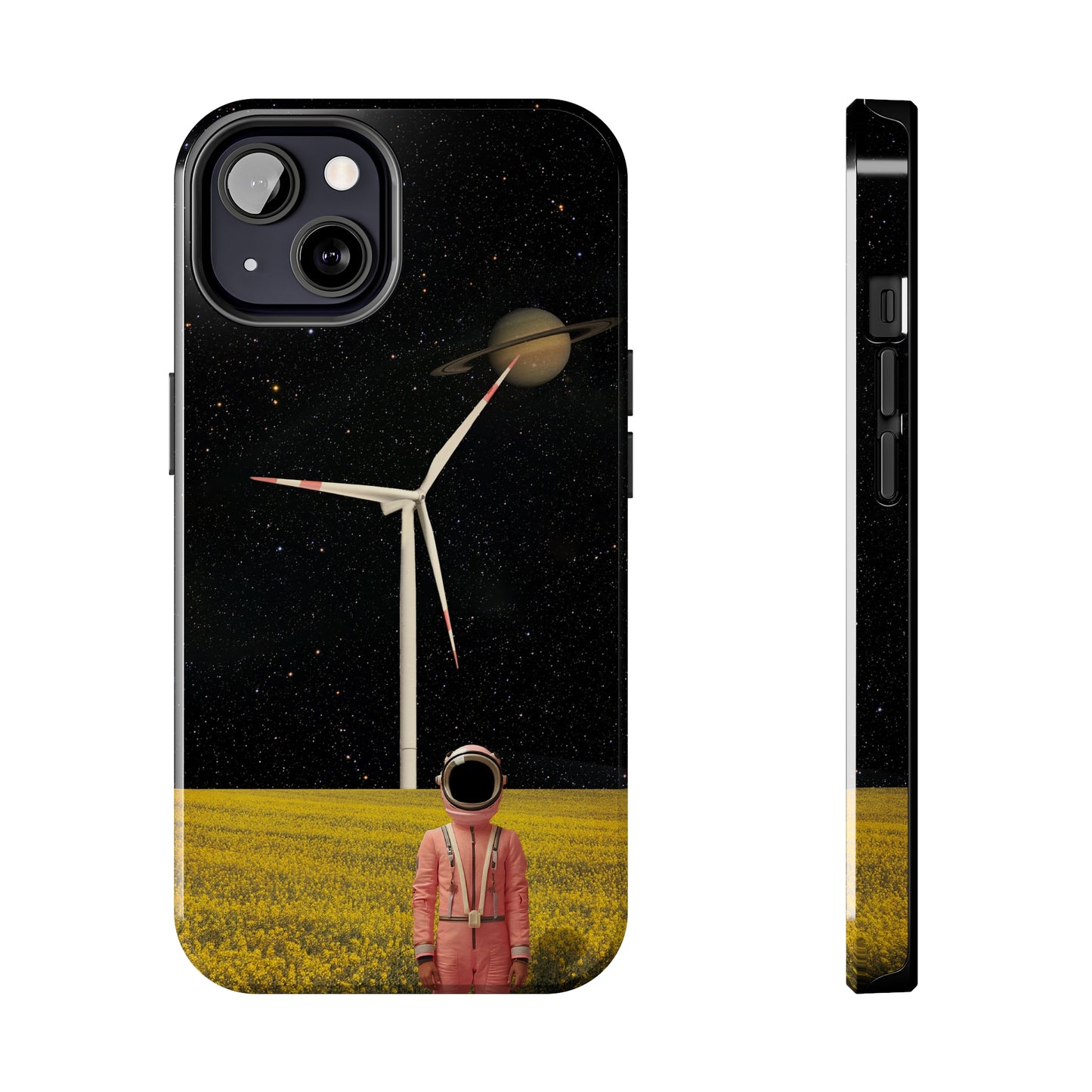 Tough iPhone Cases - Astronaut in Space Farm - By Tegusuk