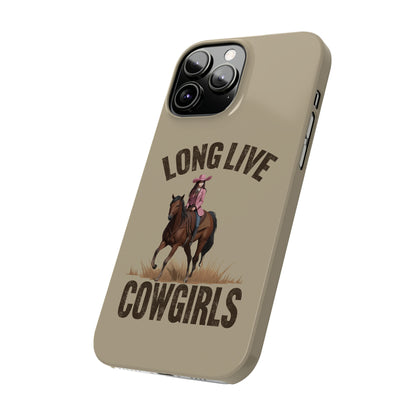 Western Cowgirl - Slim iPhone Case