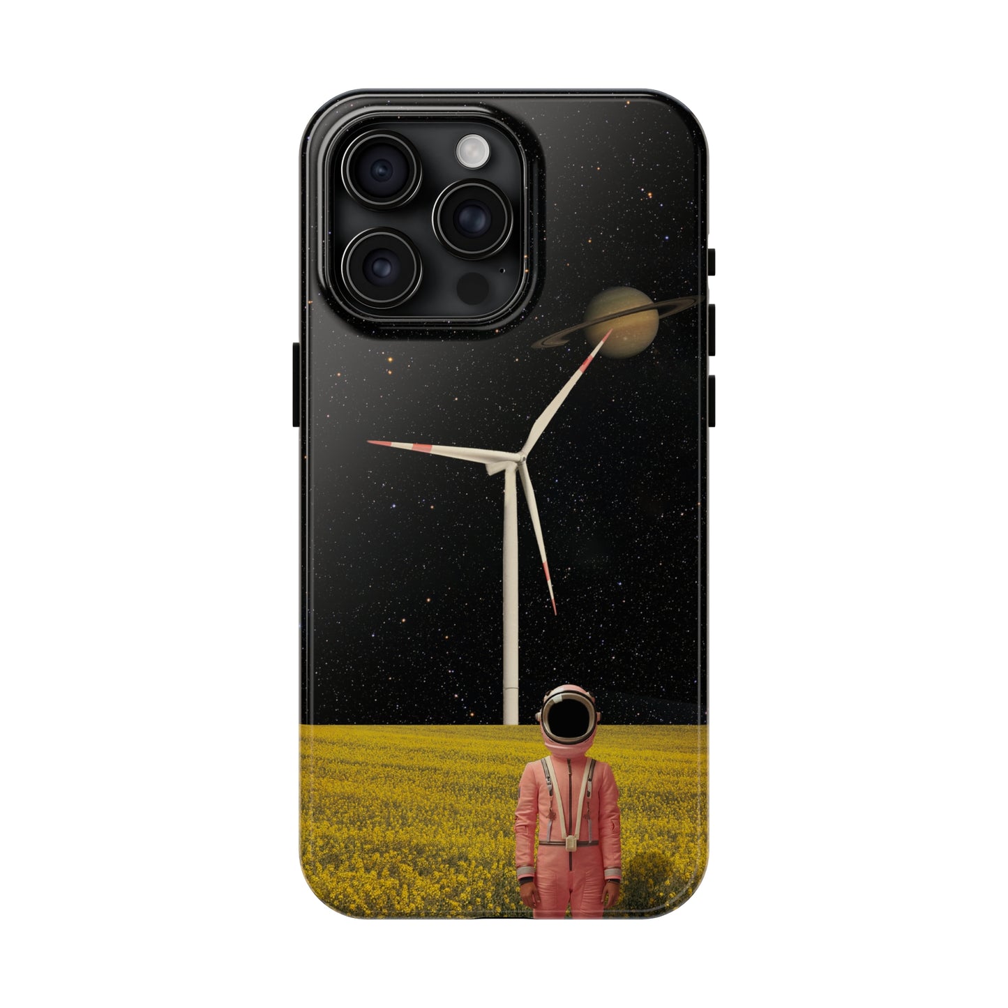 Tough iPhone Cases - Astronaut in Space Farm - By Tegusuk