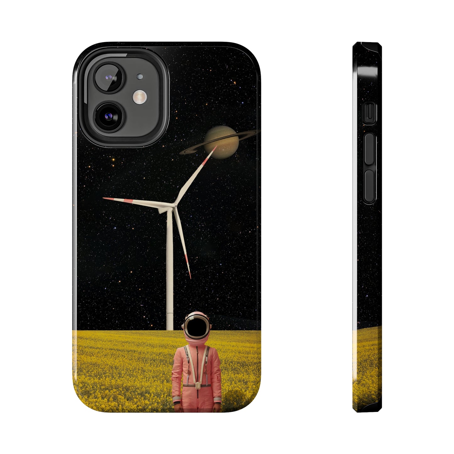 Tough iPhone Cases - Astronaut in Space Farm - By Tegusuk