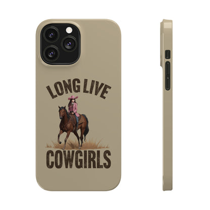 Western Cowgirl - Slim iPhone Case