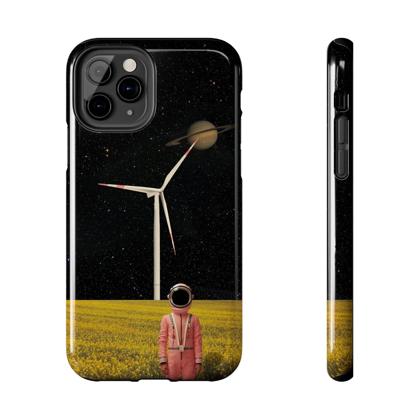 Tough iPhone Cases - Astronaut in Space Farm - By Tegusuk