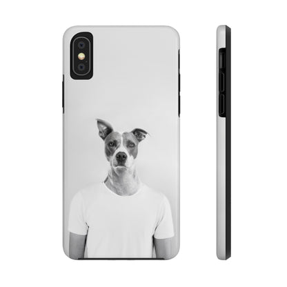 Protective iPhone Cases - Dog Man by Tegusuk
