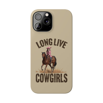 Western Cowgirl - Slim iPhone Case