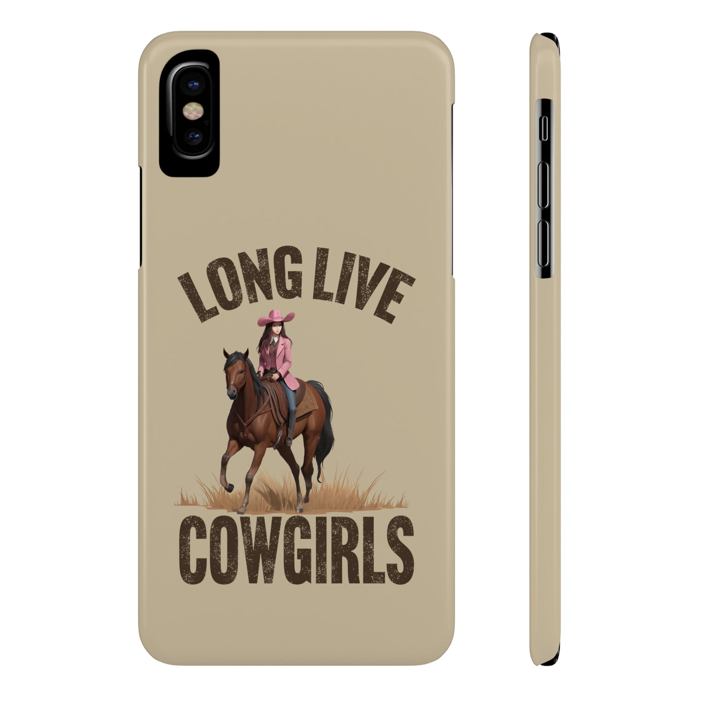 Western Cowgirl - Slim iPhone Case