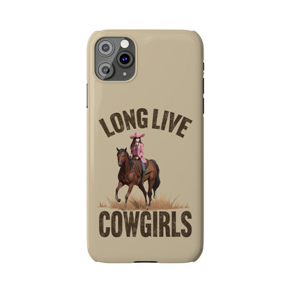 Western Cowgirl - Slim iPhone Case