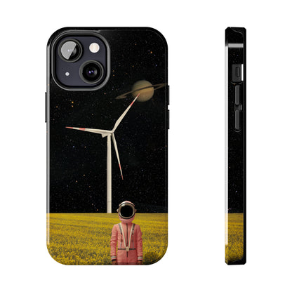 Tough iPhone Cases - Astronaut in Space Farm - By Tegusuk