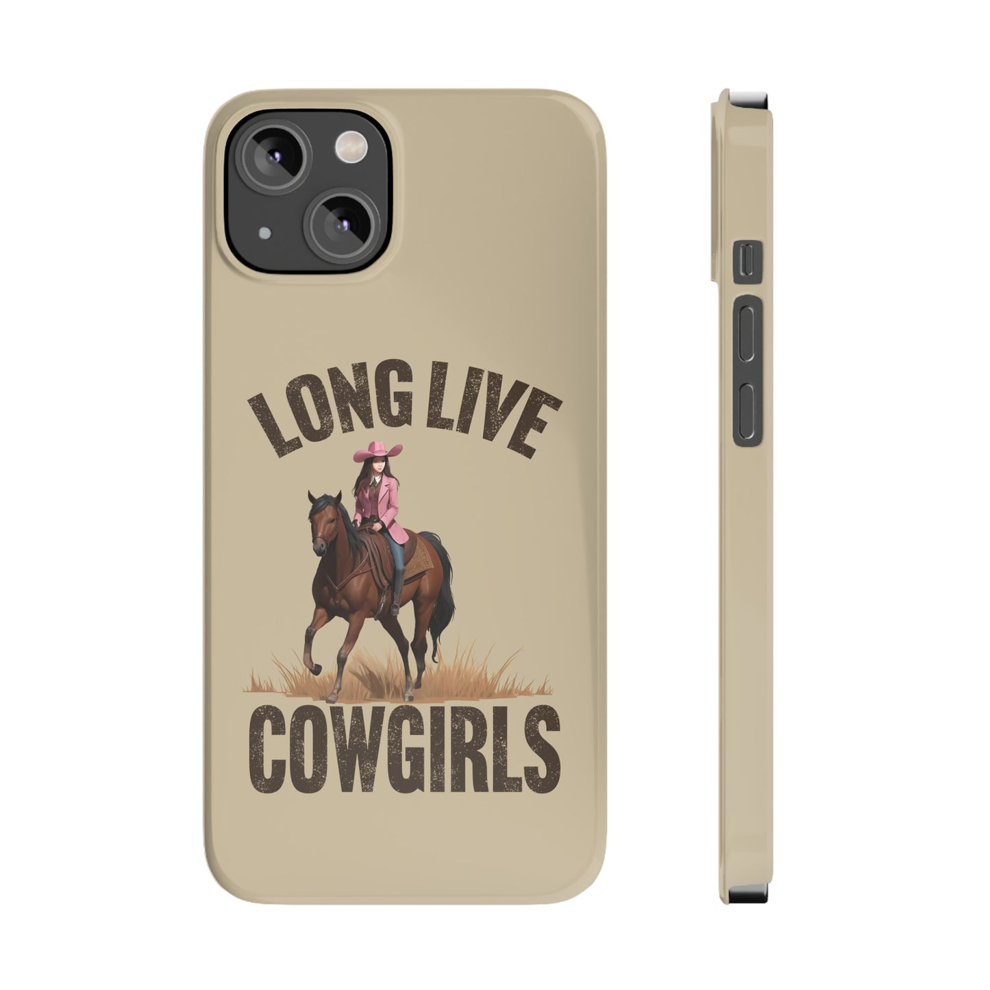 Western Cowgirl - Slim iPhone Case