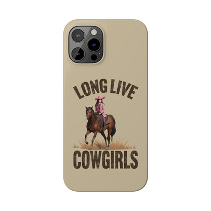 Western Cowgirl - Slim iPhone Case