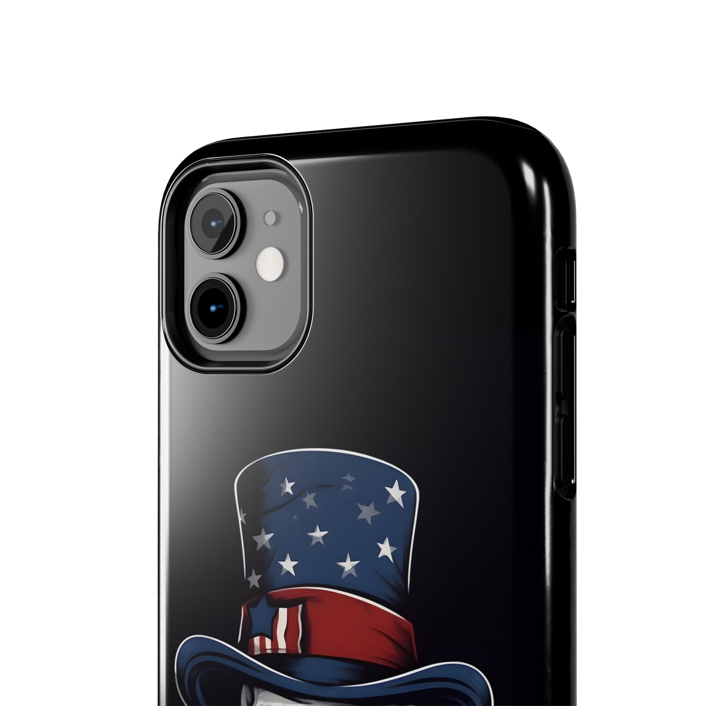 Skull - 4th of July - Protective iPhone Cases