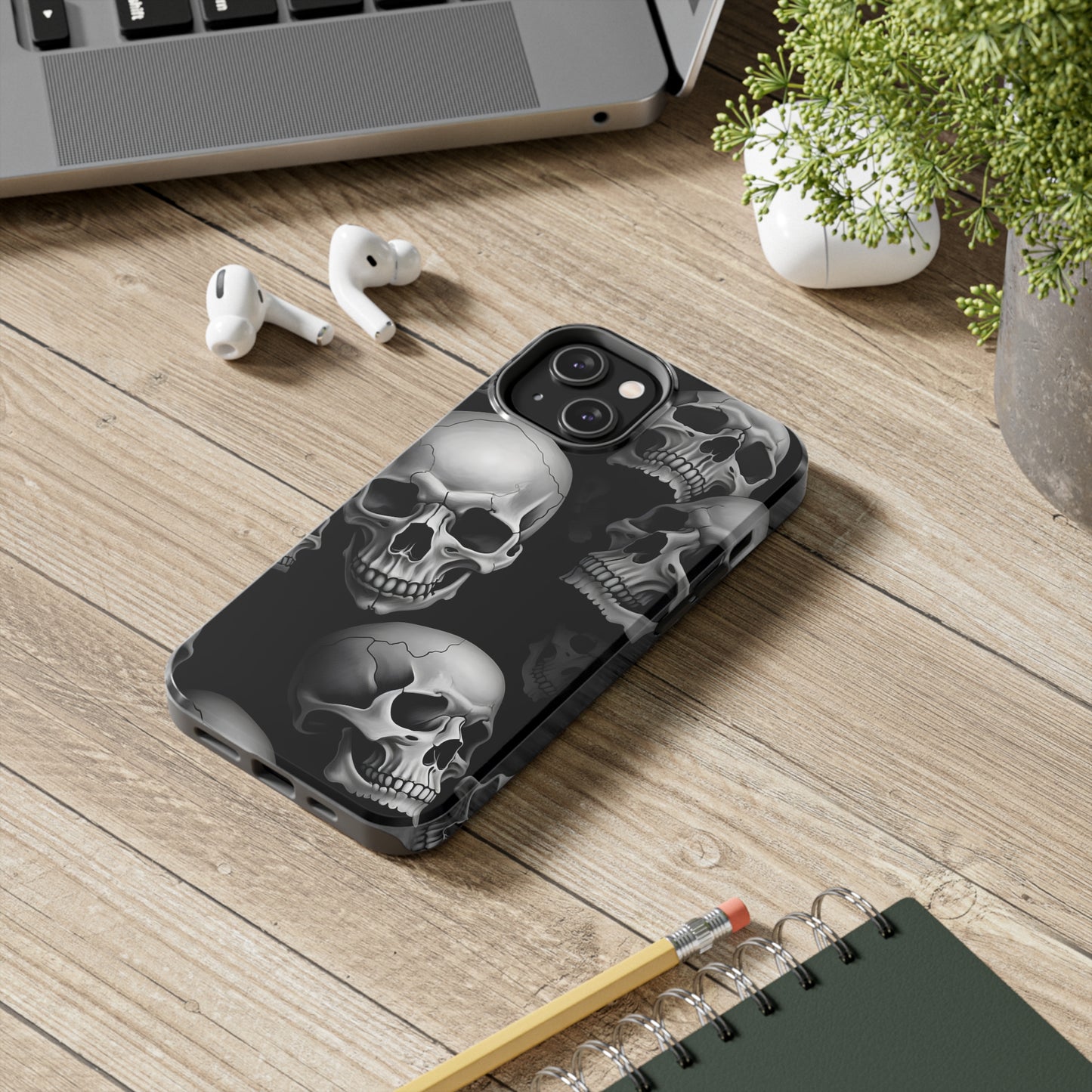 Gothic Skulls 2 - Protective iPhone Cases