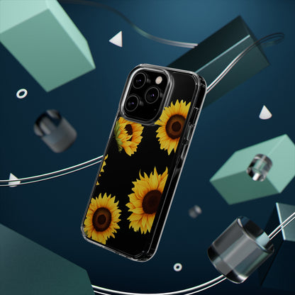 Sunflower - Clear Phone Cases