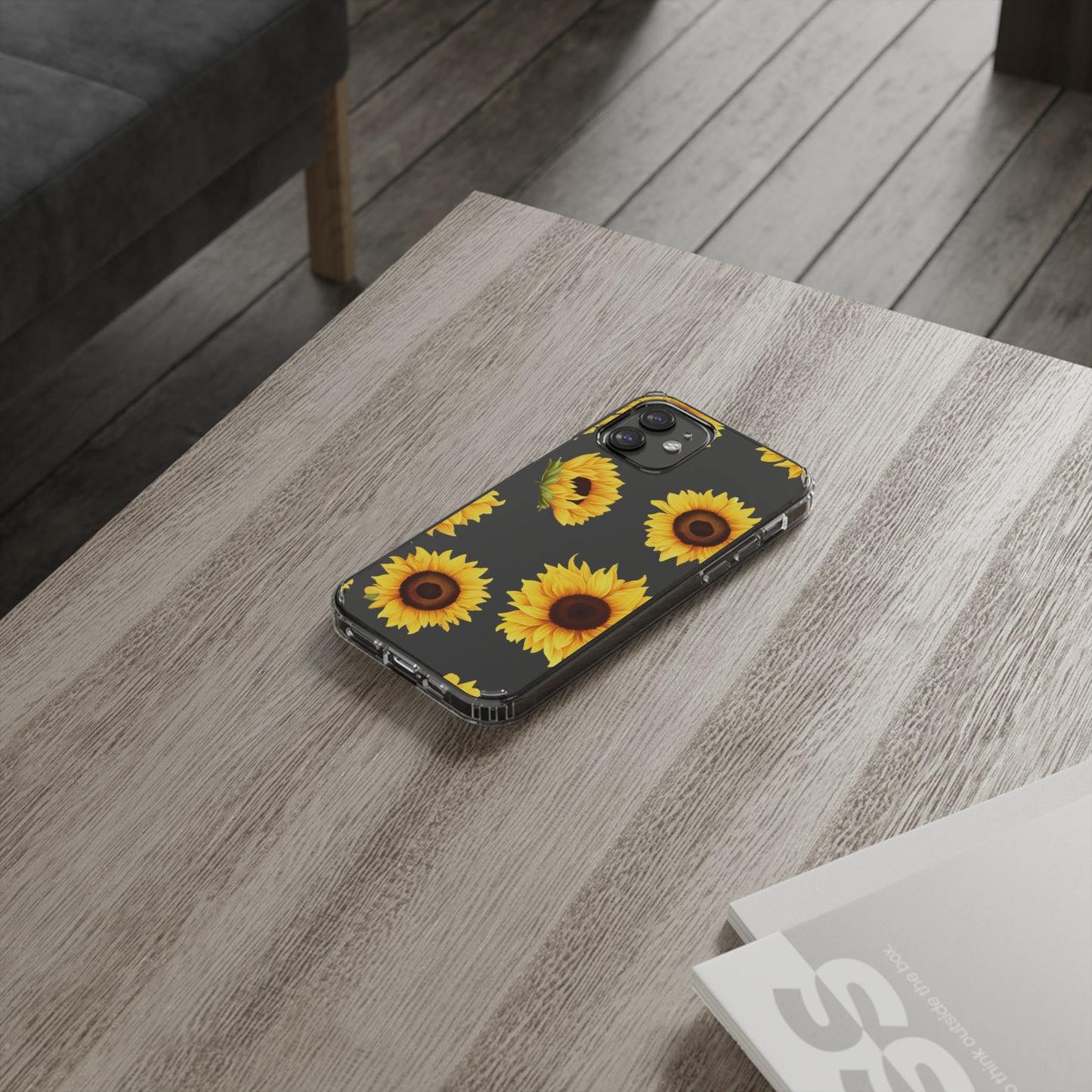 Sunflower - Clear Phone Cases