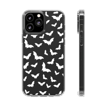 Bat Pattern 3 - Clear Phone Cases