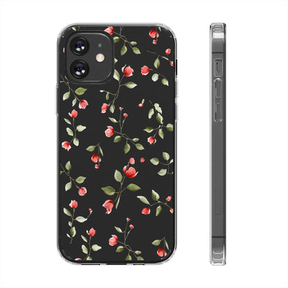 Roses - Clear Phone Cases