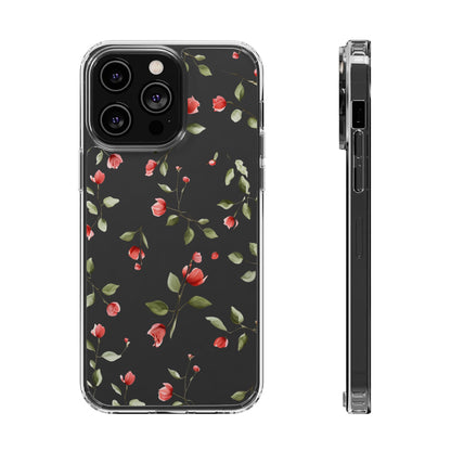 Roses - Clear Phone Cases