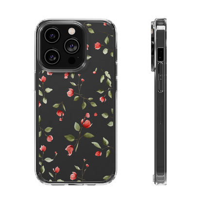 Roses - Clear Phone Cases