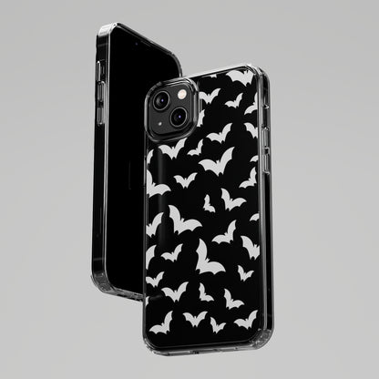 Bat Pattern 3 - Clear Phone Cases