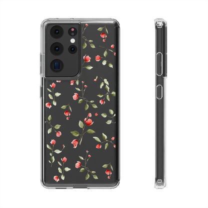 Roses - Clear Phone Cases