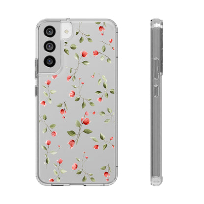 Roses - Clear Phone Cases